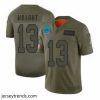 Brilliant Carolina Panthers 13 Jarius Wright Limited Camo 2019 Salute to Service Football Jersey