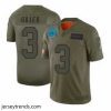 Magnificent Carolina Panthers 3 Will Grier Limited Camo 2019 Salute to Service Football Jersey