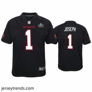 Brilliant Greg Joseph Buccaneers Black Super Bowl Lv Game Fashion Jersey