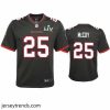 Suave Lesean Mccoy Buccaneers Pewter Super Bowl Lv Game Jersey