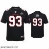Suave Ndamukong Suh Buccaneers Black Super Bowl Lv Game Fashion Jersey