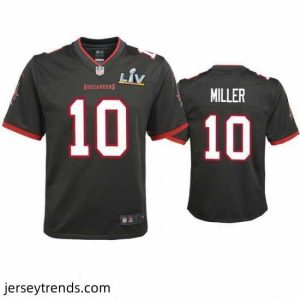 Radiant Scotty Miller Buccaneers Pewter Super Bowl Lv Game Jersey