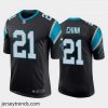 Striking jeremy chinn carolina panthers black vapor limited jersey