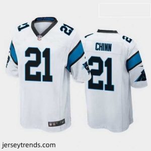 Brilliant jeremy chinn carolina panthers white game jersey