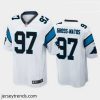 Suave yetur gross matos carolina panthers white game jersey