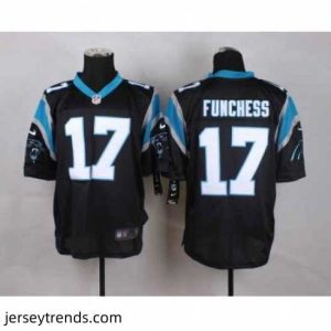 Suave nike nfl jerseys carolina panthers 17 funchess black[Elite][funchess]