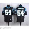 Suave nike nfl jerseys carolina panthers 54 thompson black[Elite]