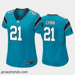 Captivating jeremy chinn carolina panthers blue game jersey